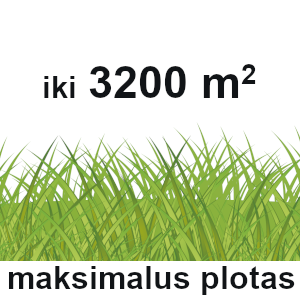zoles roboto pjovimo plotas