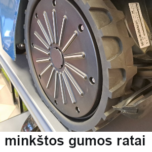 zoles roboto minkstos gumos ratai