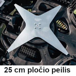 zoles roboto pjovimo peilis