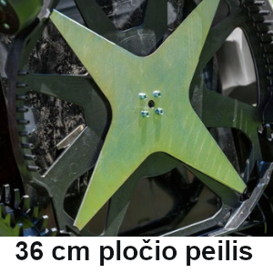 zoles roboto pjovimo peilis 36 cm