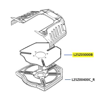 Dugno apsauga guminė (L25Z03000B)