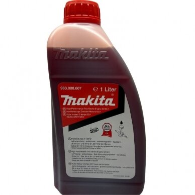 Dvitaktė alyva Makita 1 L. Dvitaktė alyva Makita 1 L.