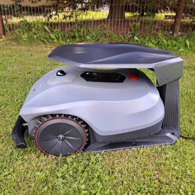 Įkrovimo stotelės stogelis Hookii Neomow robotams 4 Įkrovimo stotelės stogelis Hookii Neomow robotams 4