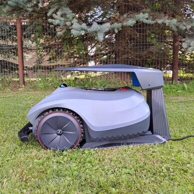 Įkrovimo stotelės stogelis Hookii Neomow robotams 5 Įkrovimo stotelės stogelis Hookii Neomow robotams 5