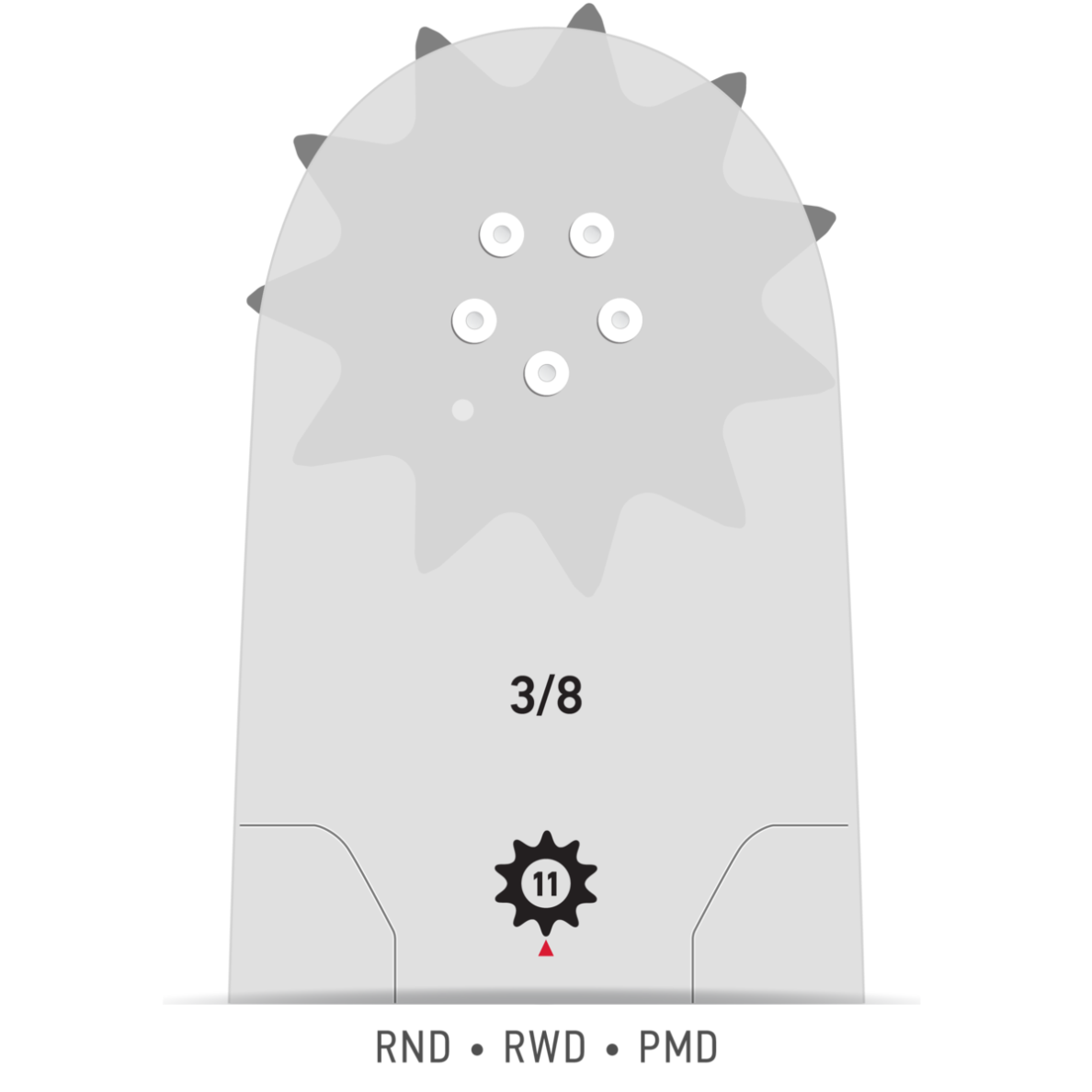 OREGON PowerMatch, 3/8"/42"/1,6mm pjovimo juosta 1