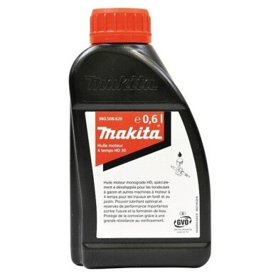 Keturtaktė alyva Makita 0,6 L. Keturtaktė alyva Makita 0,6 L.