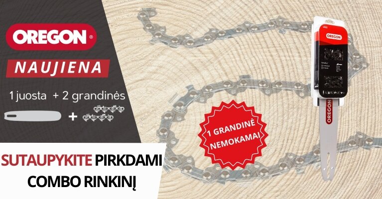 Oregon pjovimo rinkiniai