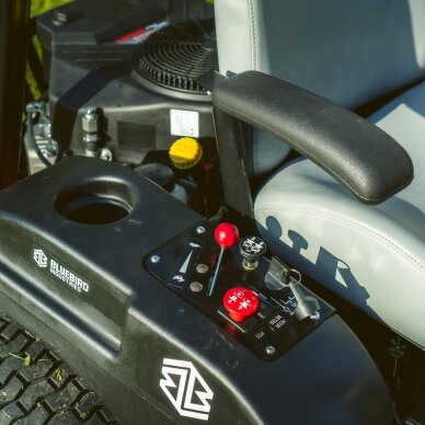 Nulinio apsisukimo traktoriukas Blue Bird ZTR 46 L PRO 4