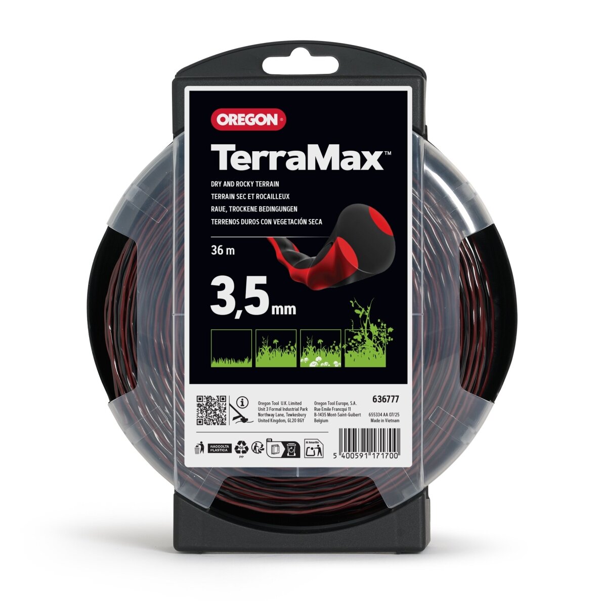Oregon Terramax pjovimo valas 3,5mm/36m