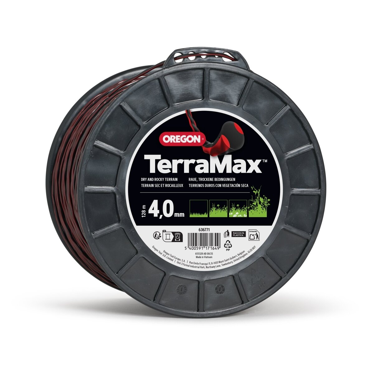 Oregon Terramax pjovimo valas 4,0mm/128m Oregon Terramax pjovimo valas 4,0mm/128m