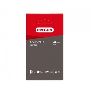 Oregon pjovimo grandinė 24AP057E 1,1 mm / 25 cm / 56 narelių / apvaliu kampu