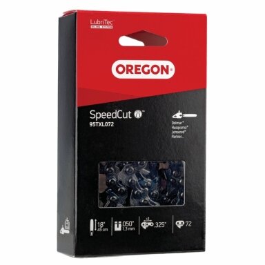 Oregon pjovimo grandinė 95TXL064E - 1,3 mm/64 nareliai/apvaliu kampu Oregon pjovimo grandinė 95TXL064E - 1,3 mm/64 nareliai/apvaliu kampu
