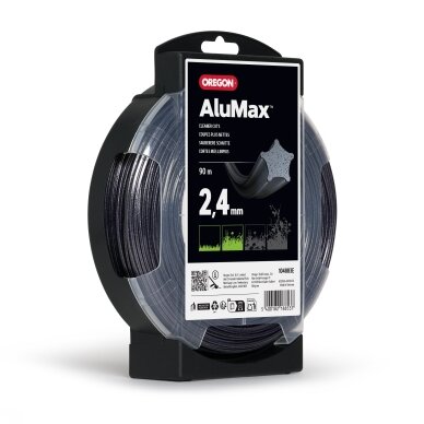 Oregon AluMax pjovimo valas 2,4mm/90m 1 Oregon AluMax pjovimo valas 2,4mm/90m 1