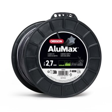 Oregon AluMax pjovimo valas 2,7mm/280m Oregon AluMax pjovimo valas 2,7mm/280m