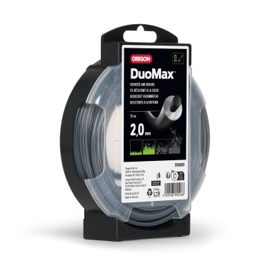 Oregon DuoMax pjovimo valas 2,0mm/15m 1 Oregon DuoMax pjovimo valas 2,0mm/15m 1