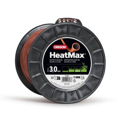 Oregon HeatMax pjovimo valas 3,0mm/224m Oregon HeatMax pjovimo valas 3,0mm/224m