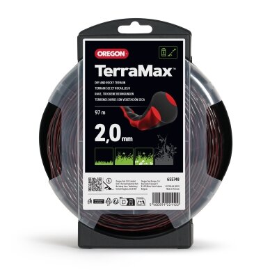 Oregon Terramax pjovimo valas 2,0mm/97m Oregon Terramax pjovimo valas 2,0mm/97m