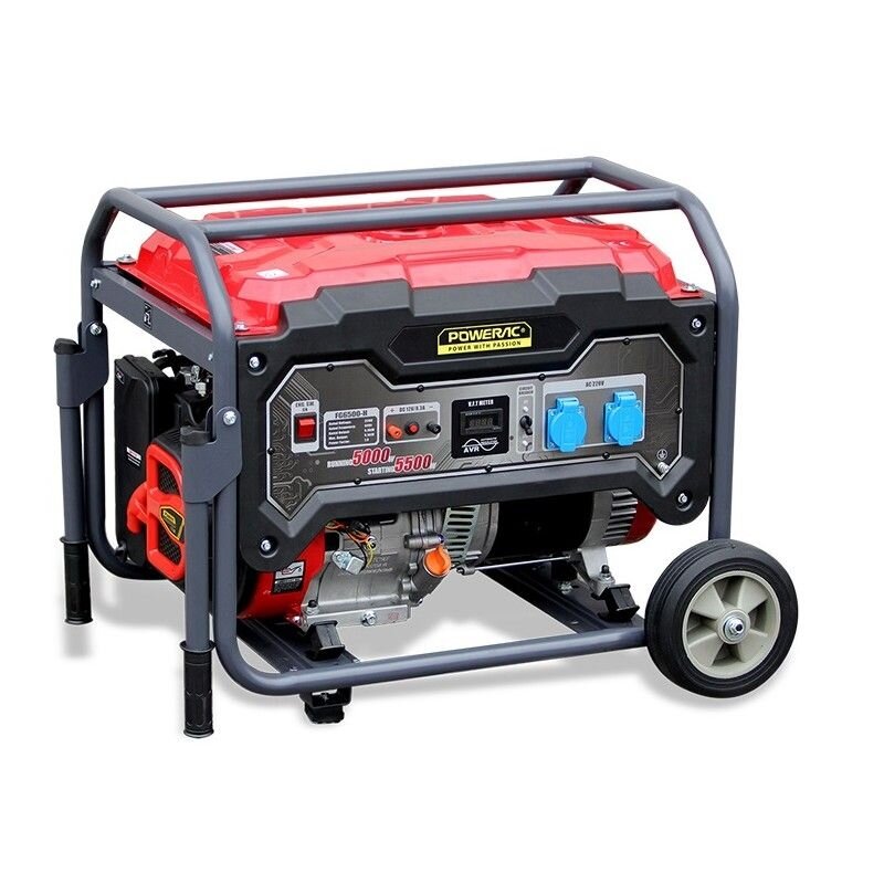 Powerac PR6500 benzininis generatorius Powerac PR6500 benzininis generatorius