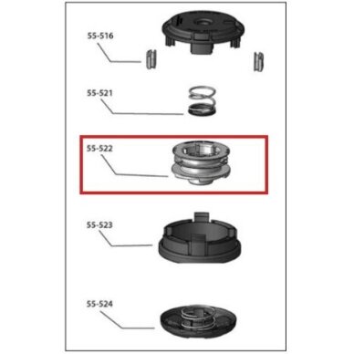 Ritė galvutės -559059 Ritė galvutės -559059
