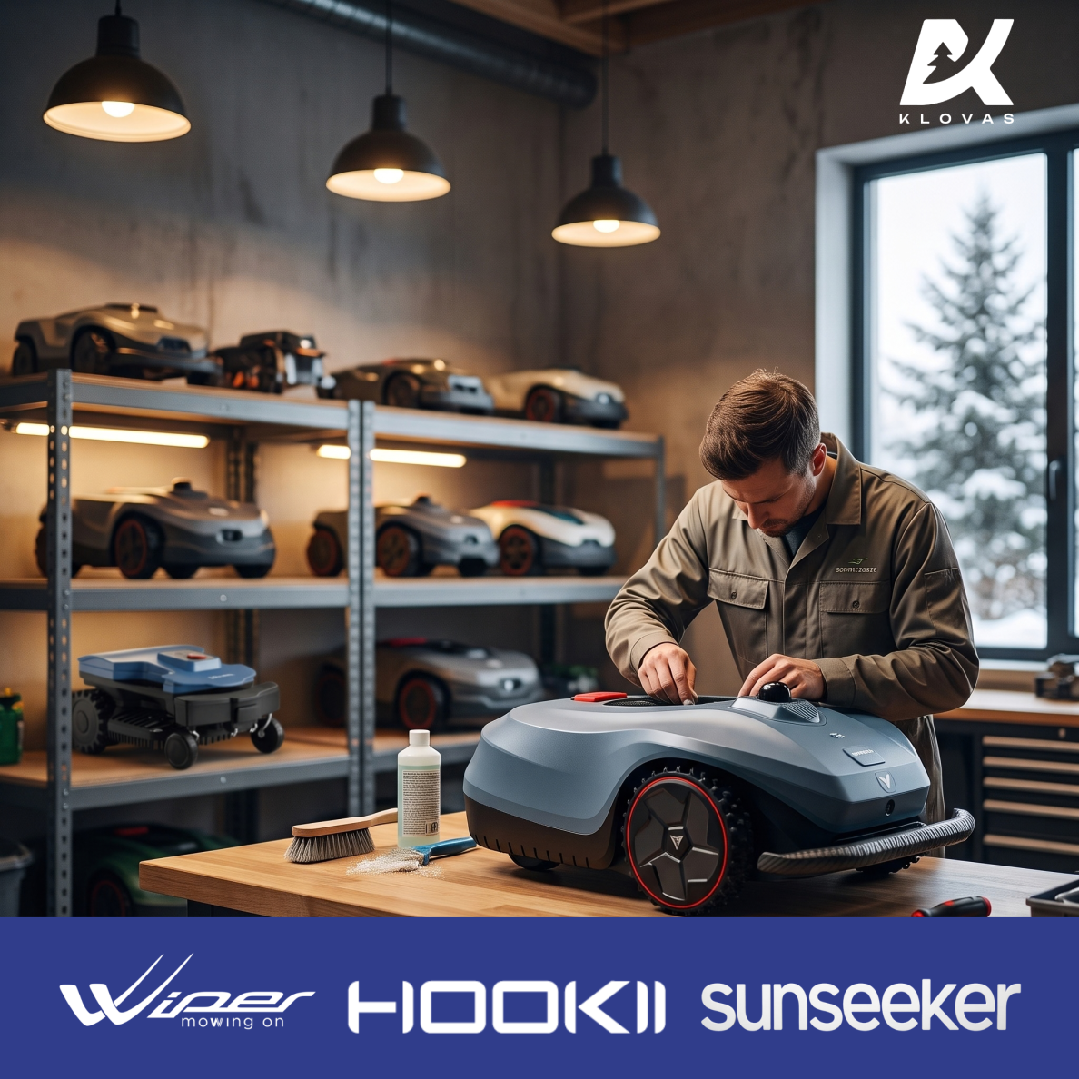 Robotų žiemos serviso paslauga - 80 € Robotų žiemos serviso paslauga - 80 €