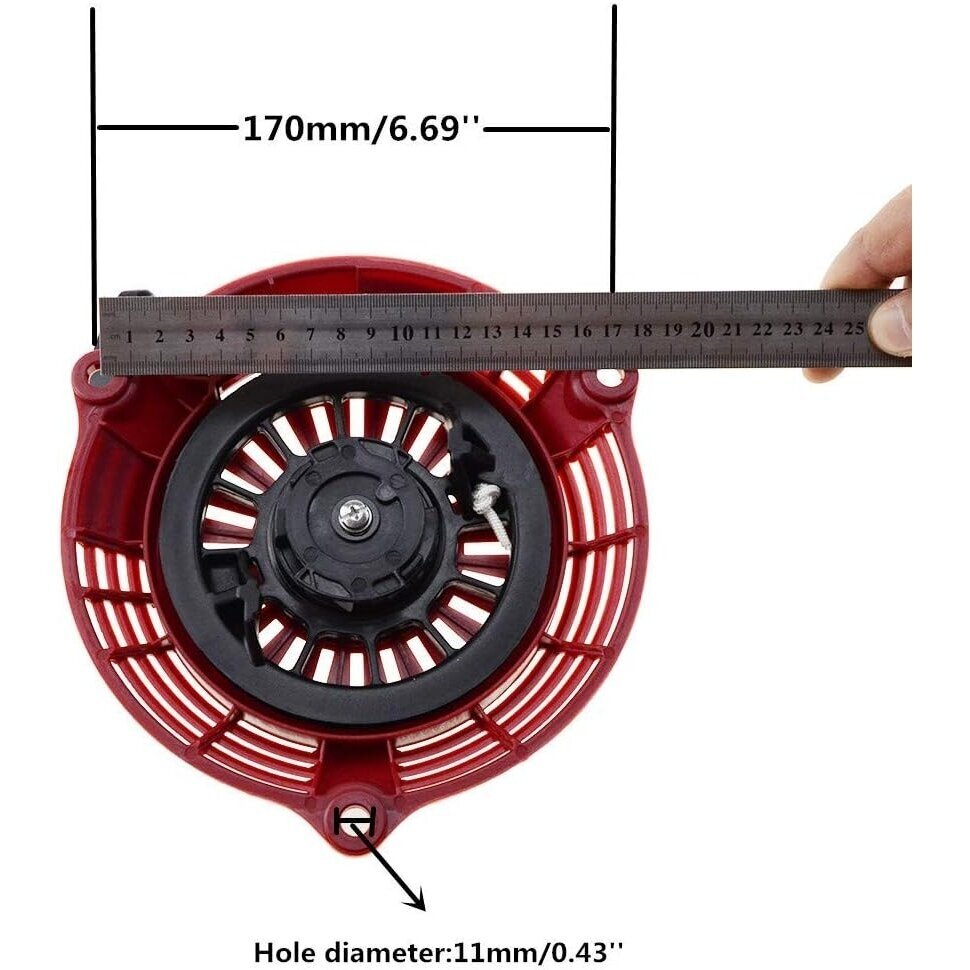 Starterio komplektas HONDA GC135/160 GCV135/140/160 1