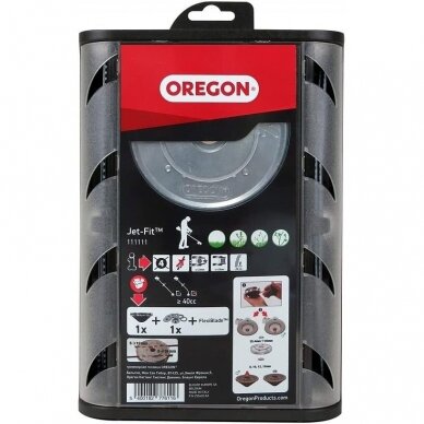 OREGON Jet Fit 4 gijų trimerinė galvutė 4