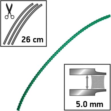 Valas Techni-Blade, 5mm, 70 vnt. 2