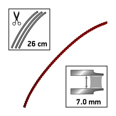 Valas Techni-Blade, 7mm, 40 vnt. 1