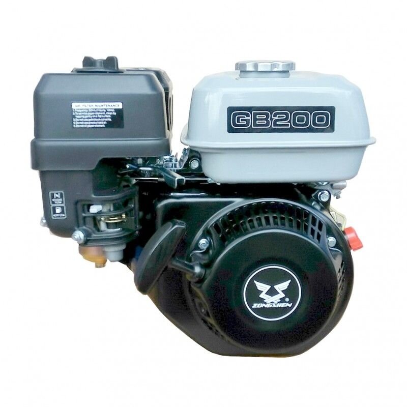 Benzininis variklis Zongshen, 196cc/4,2kW/5,5AG 1