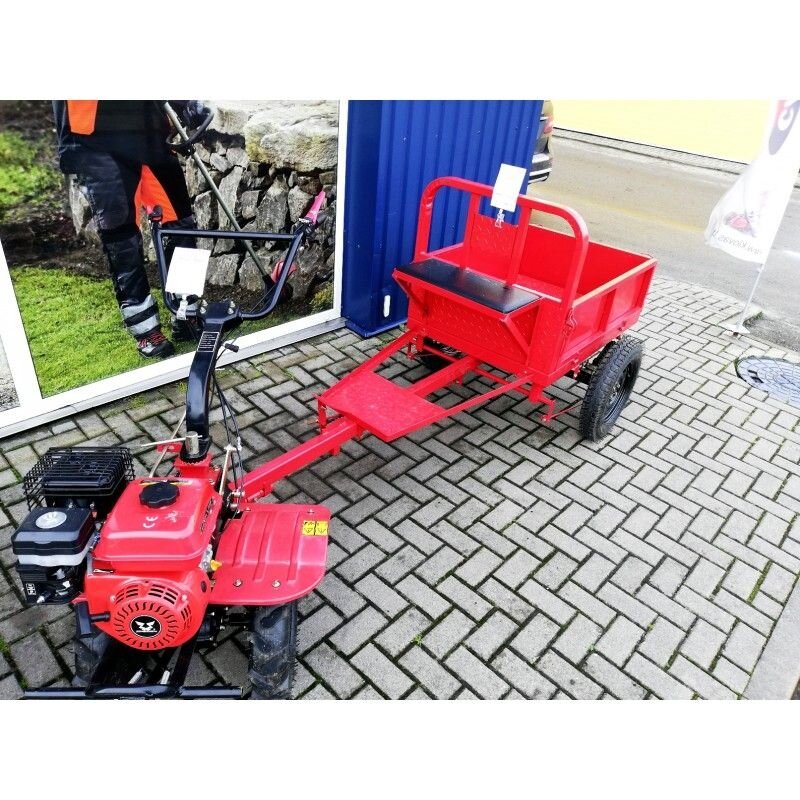 Zongshen priekaba motoblokui su stabdžiais 2